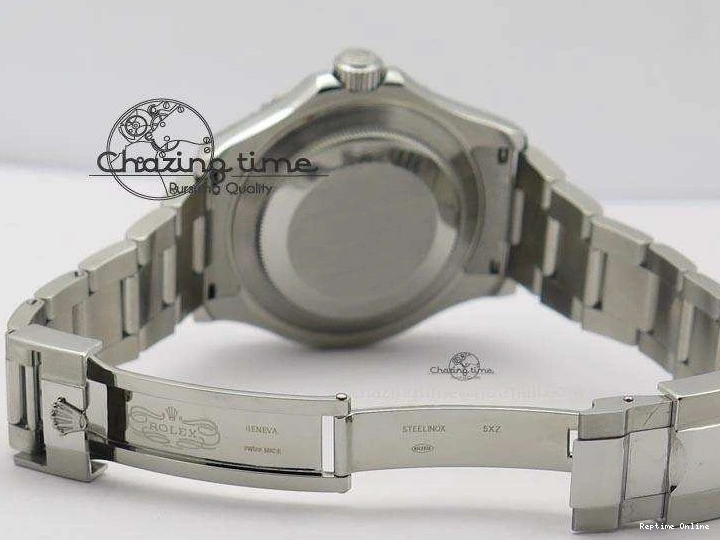0901 Effortless Yacht-Master BP Maker 16622 Silver Dial On SS Bracelet A 3868